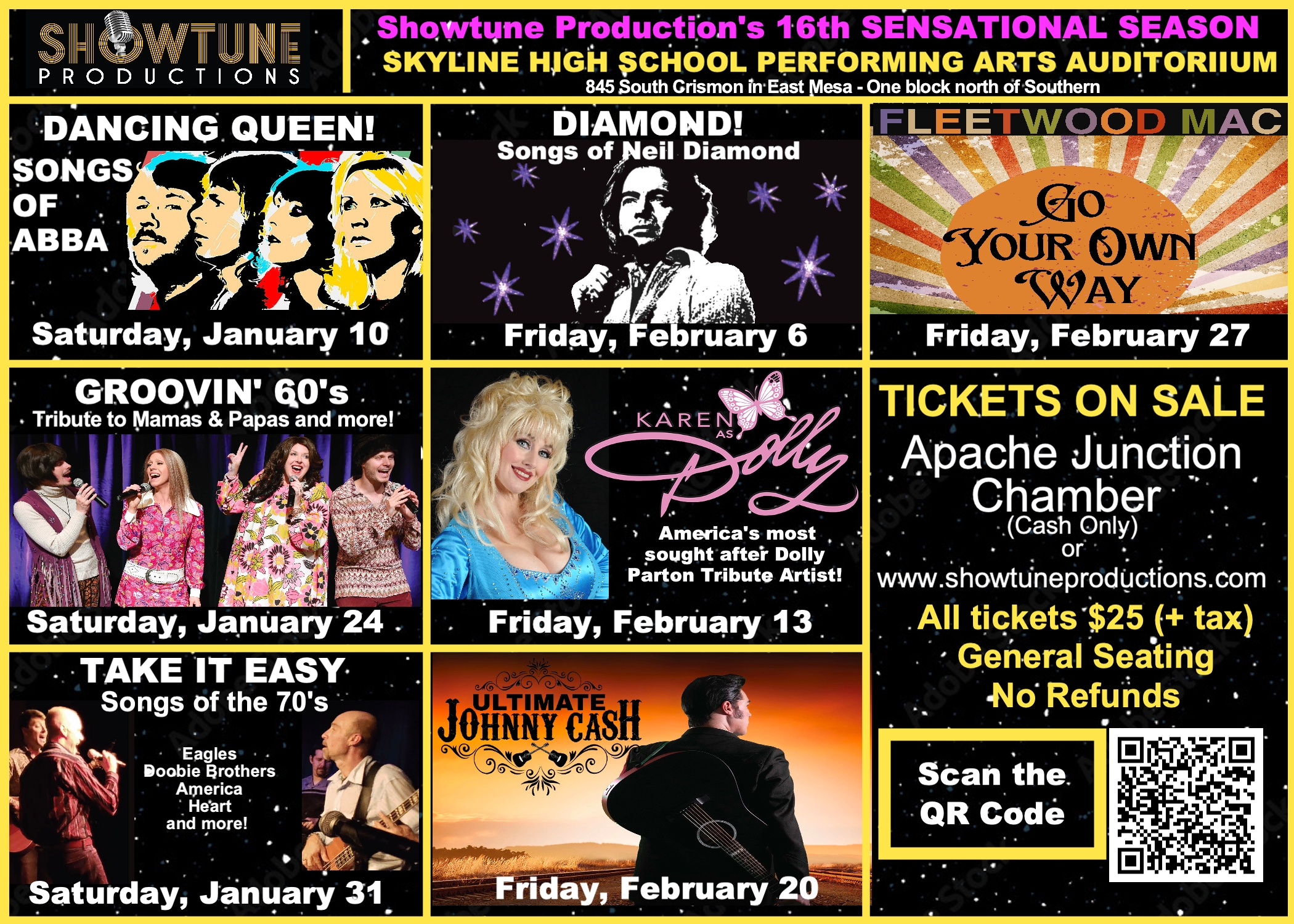 Showtune Productions 16th Anniversary Season